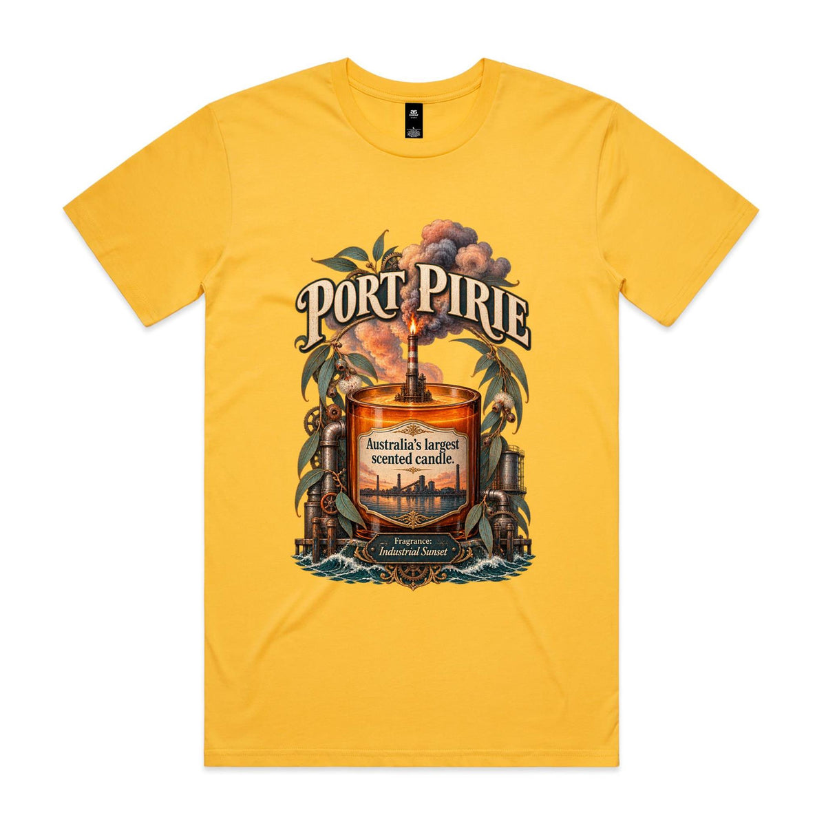 Port Pirie ‘Scented Candle’ Tee — AS Colour Staple