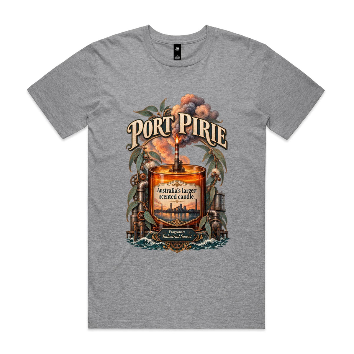 Port Pirie ‘Scented Candle’ Tee — AS Colour Staple