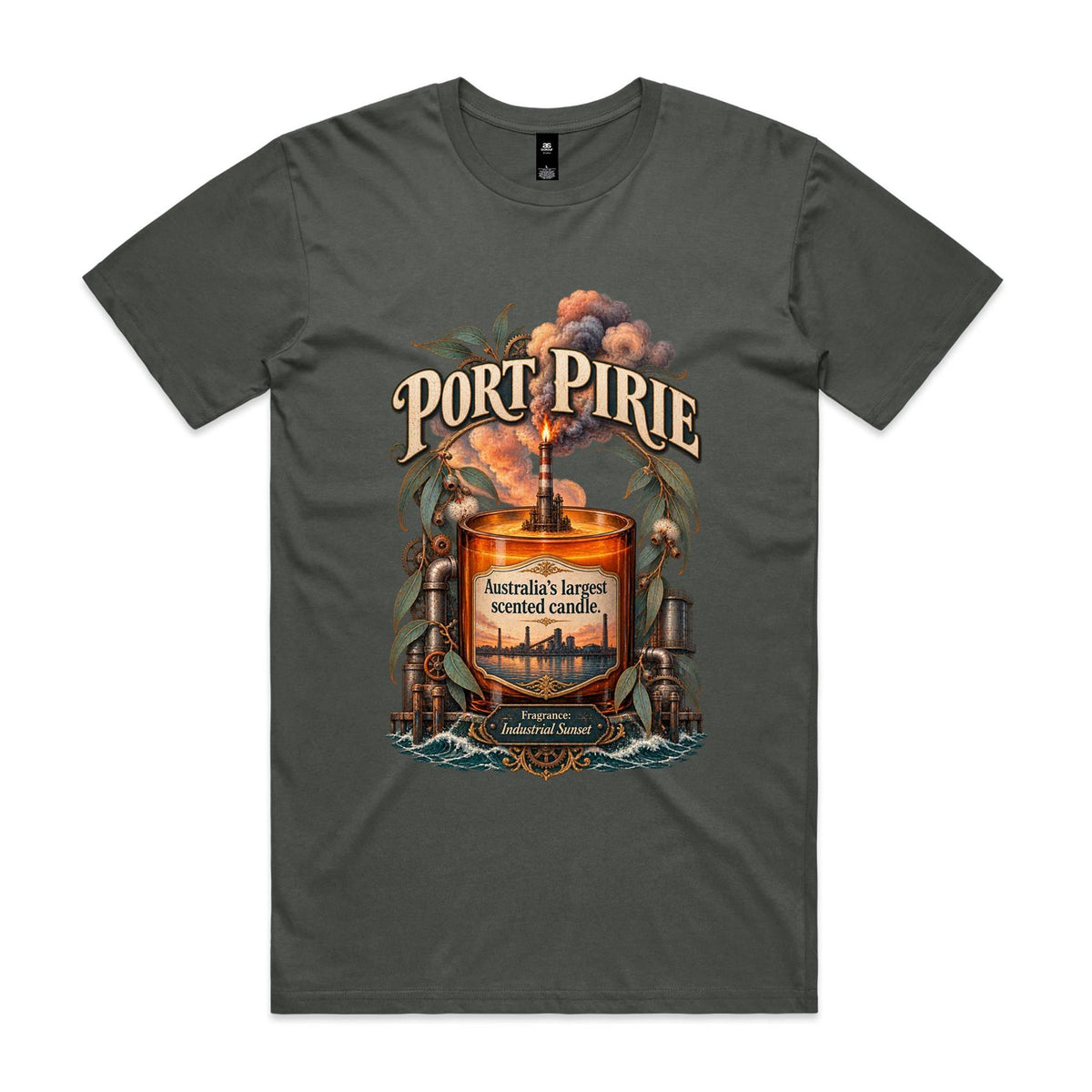 Port Pirie ‘Scented Candle’ Tee — AS Colour Staple