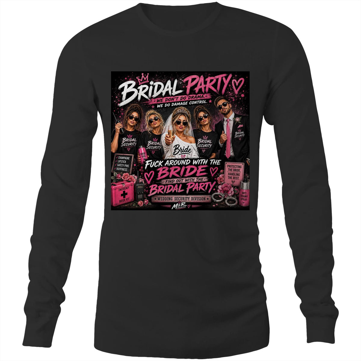 M&R Collective — Bridal Party Wedding Security Unisex Tee