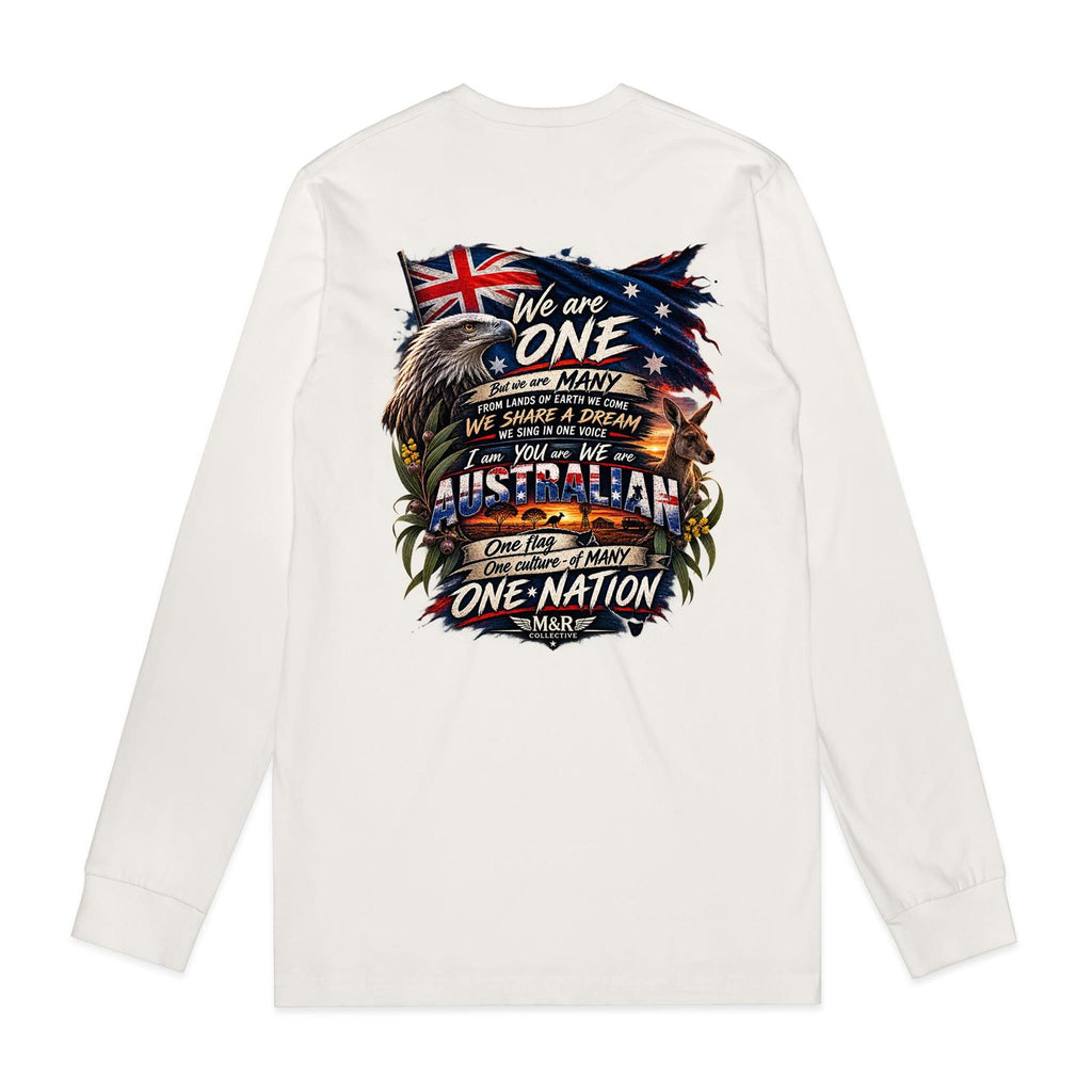 M&R Collective — We Are One, We Are Many Australian Long Sleeve Tee