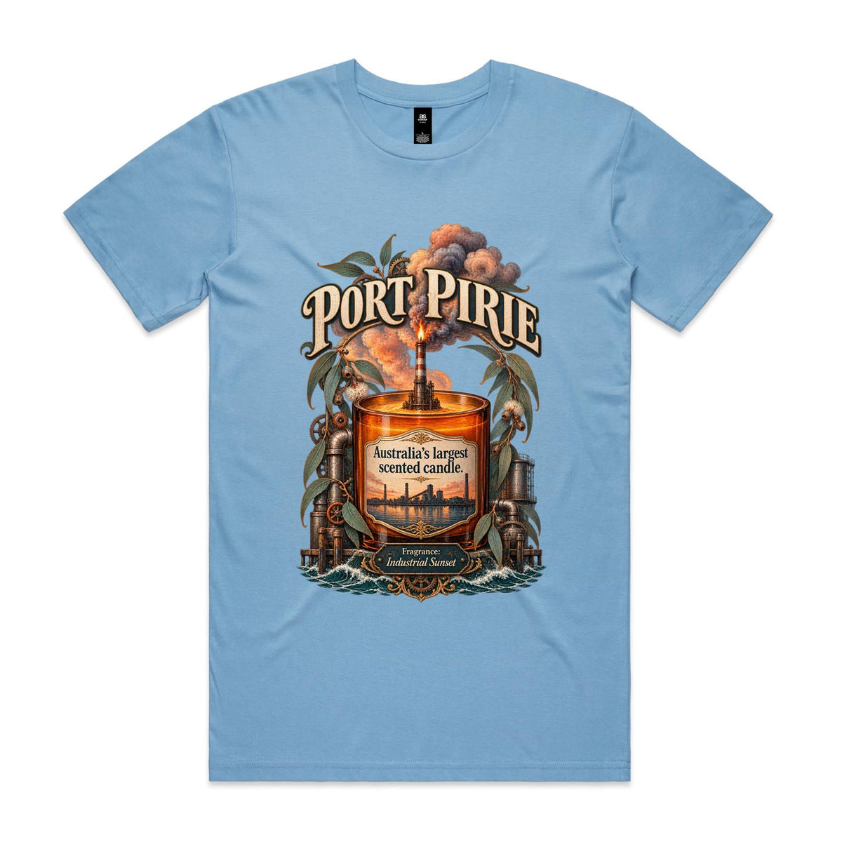 Port Pirie ‘Scented Candle’ Tee — AS Colour Staple