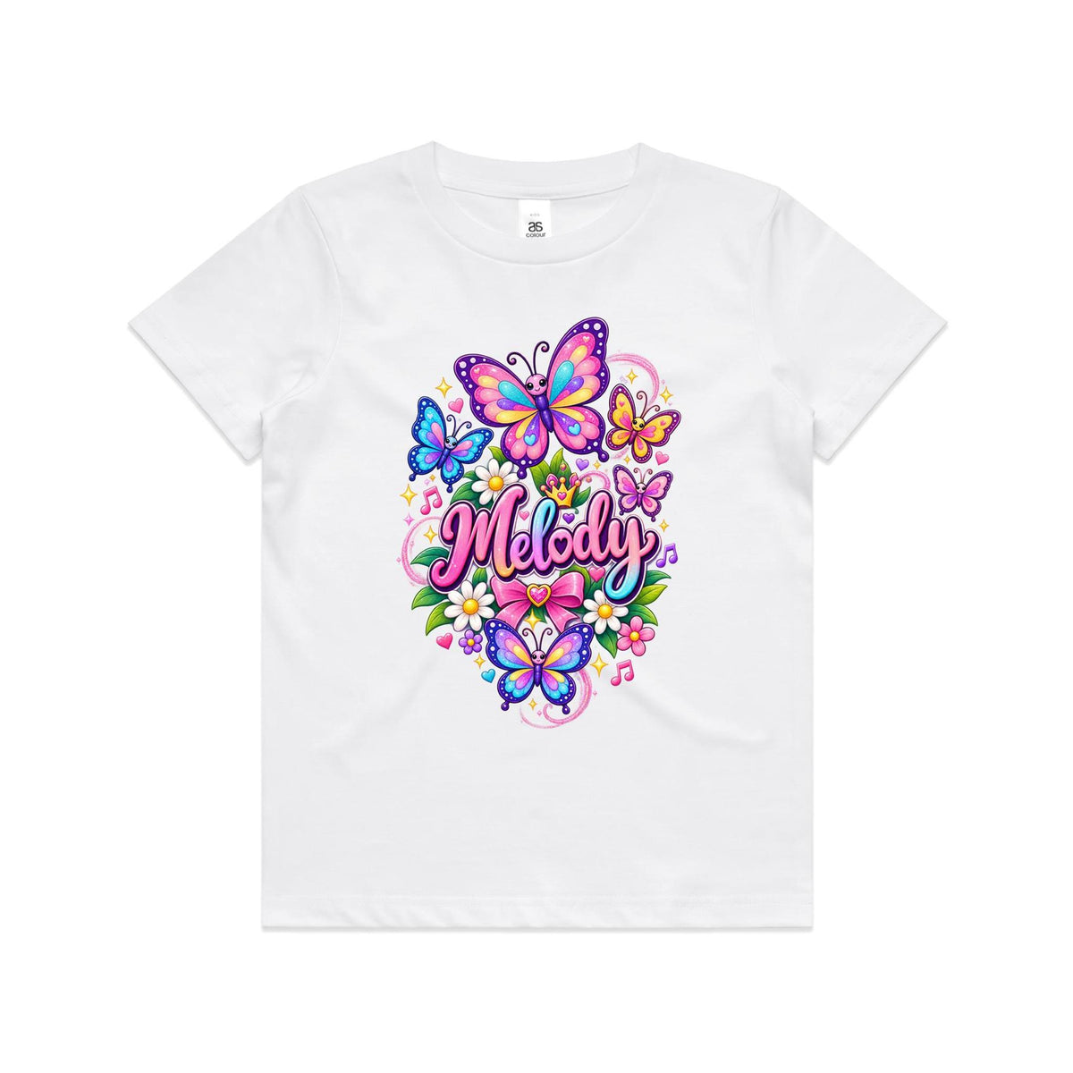 Melody Butterfly Youth Tee