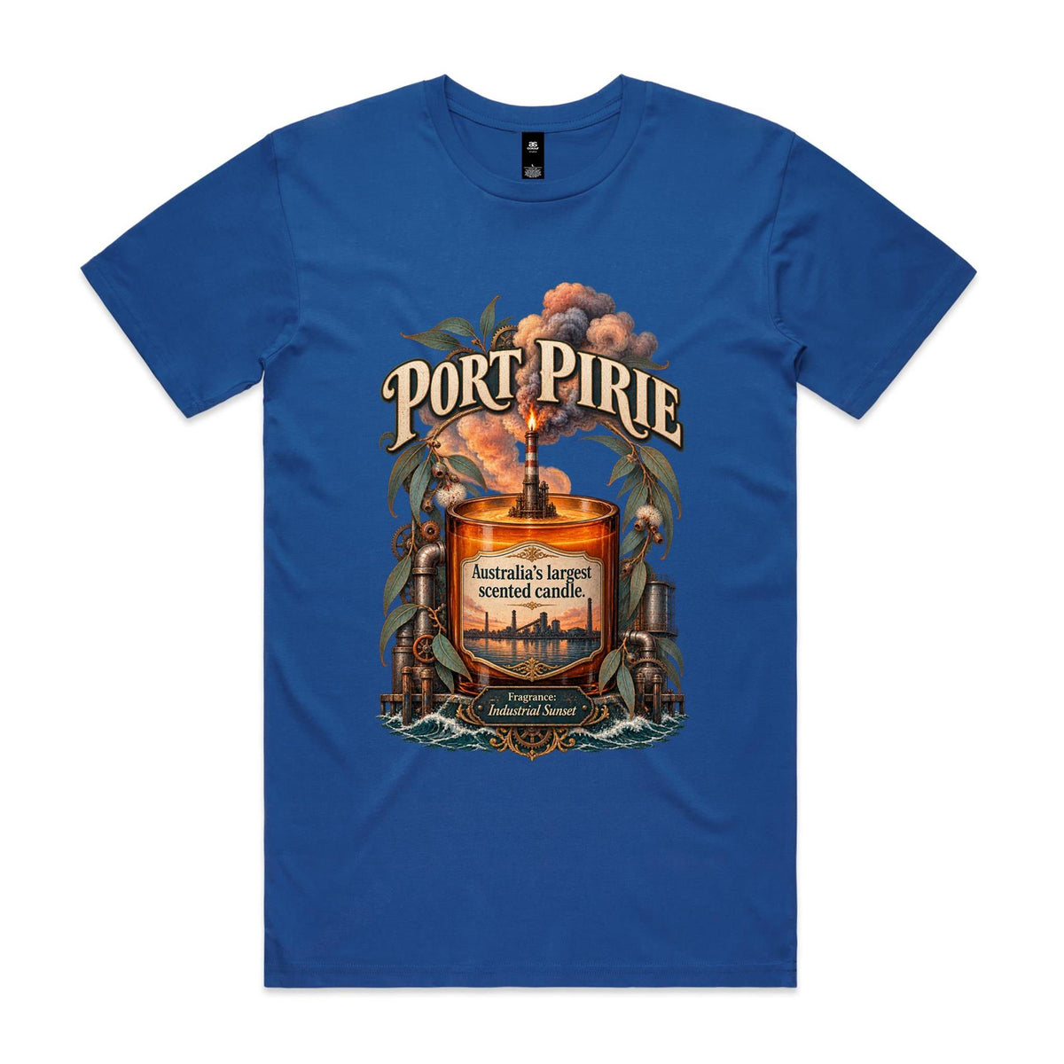 Port Pirie ‘Scented Candle’ Tee — AS Colour Staple