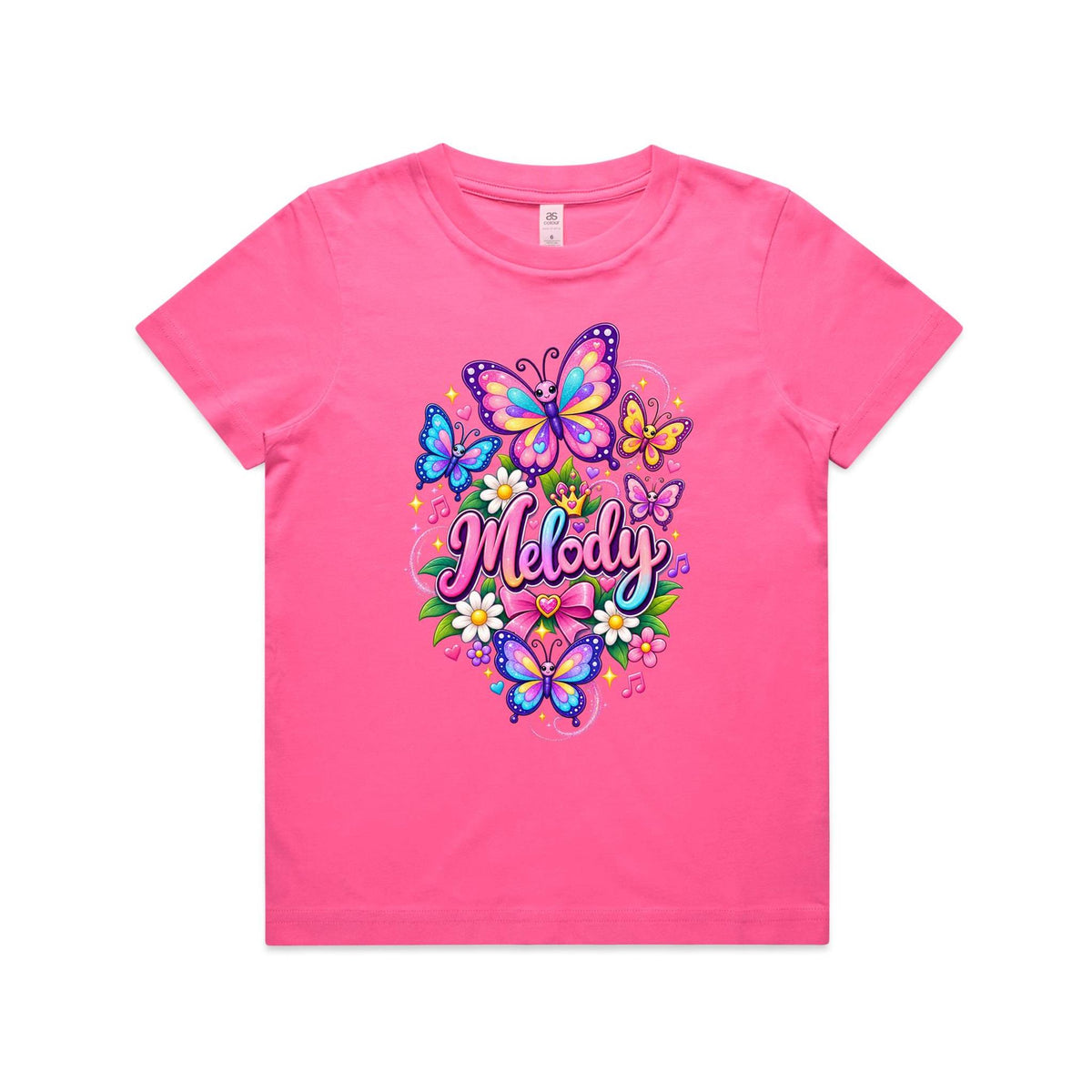 Melody Butterfly Youth Tee