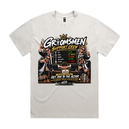 M&R Collective — Groomsmen Support Crew Tee