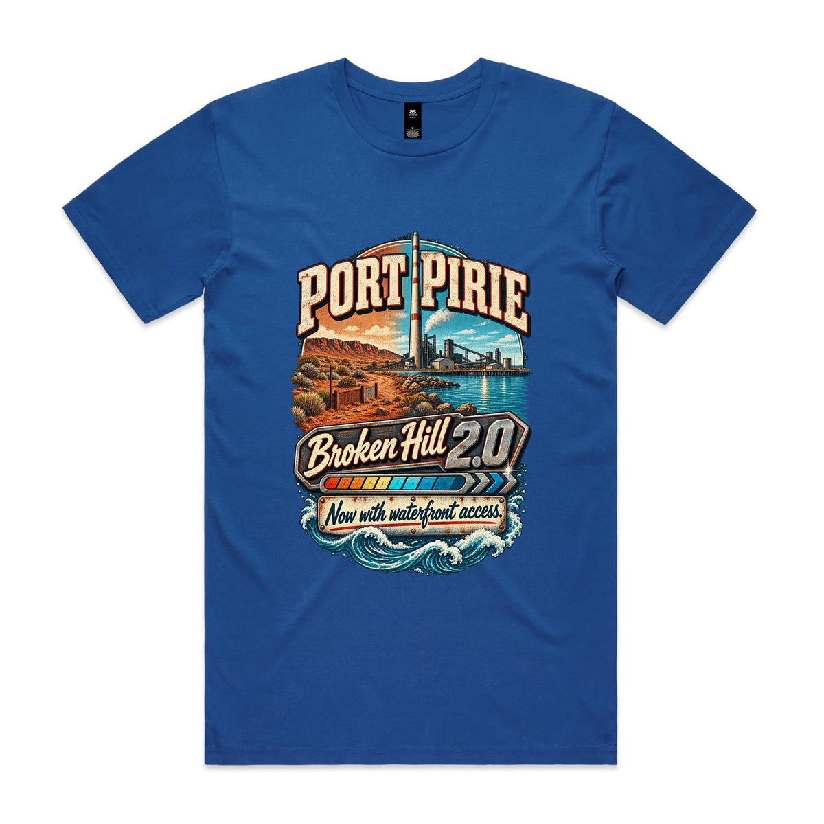 M&R Collective Port Pirie: Broken Hill 2.0 — AS Colour Staple Tee