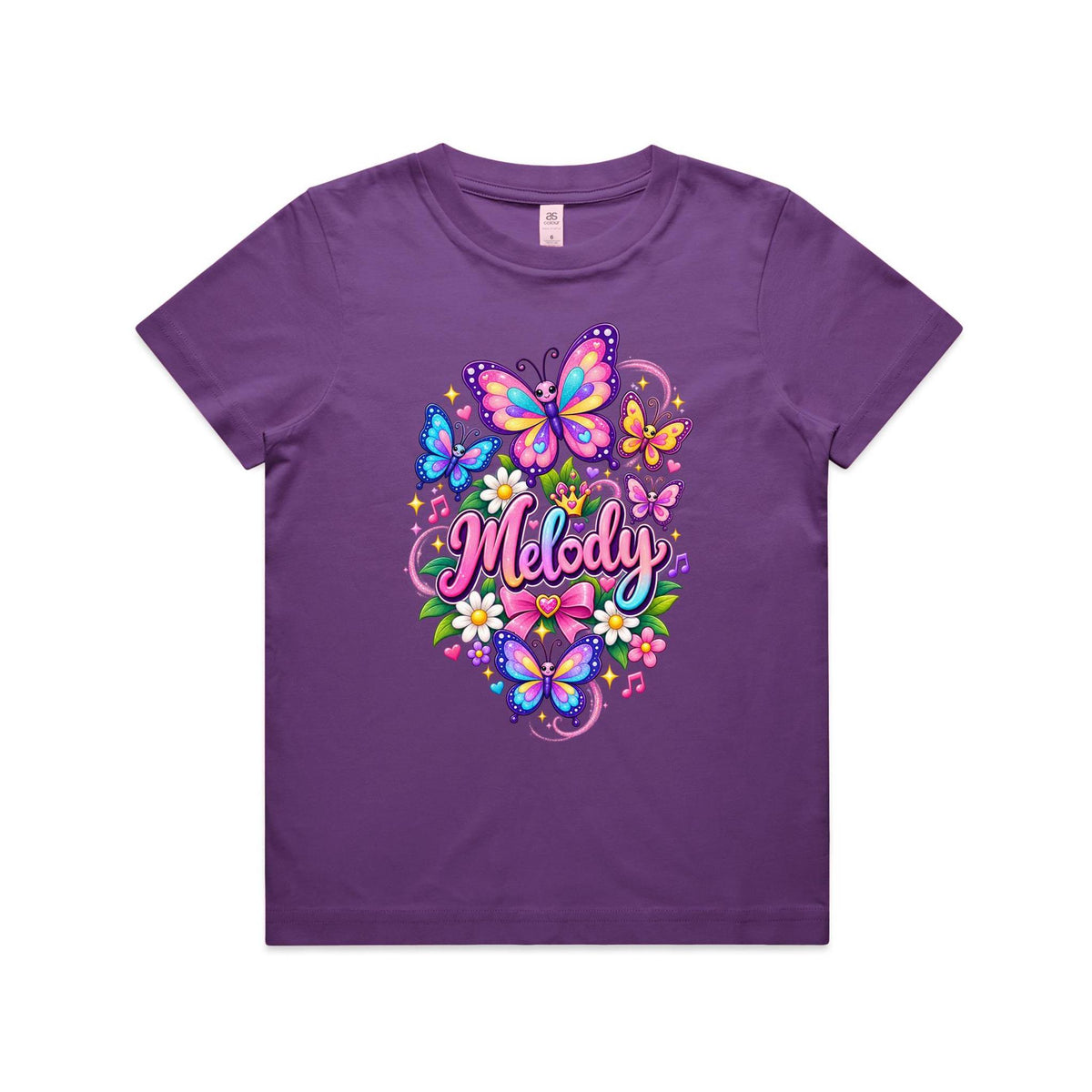 Melody Butterfly Youth Tee