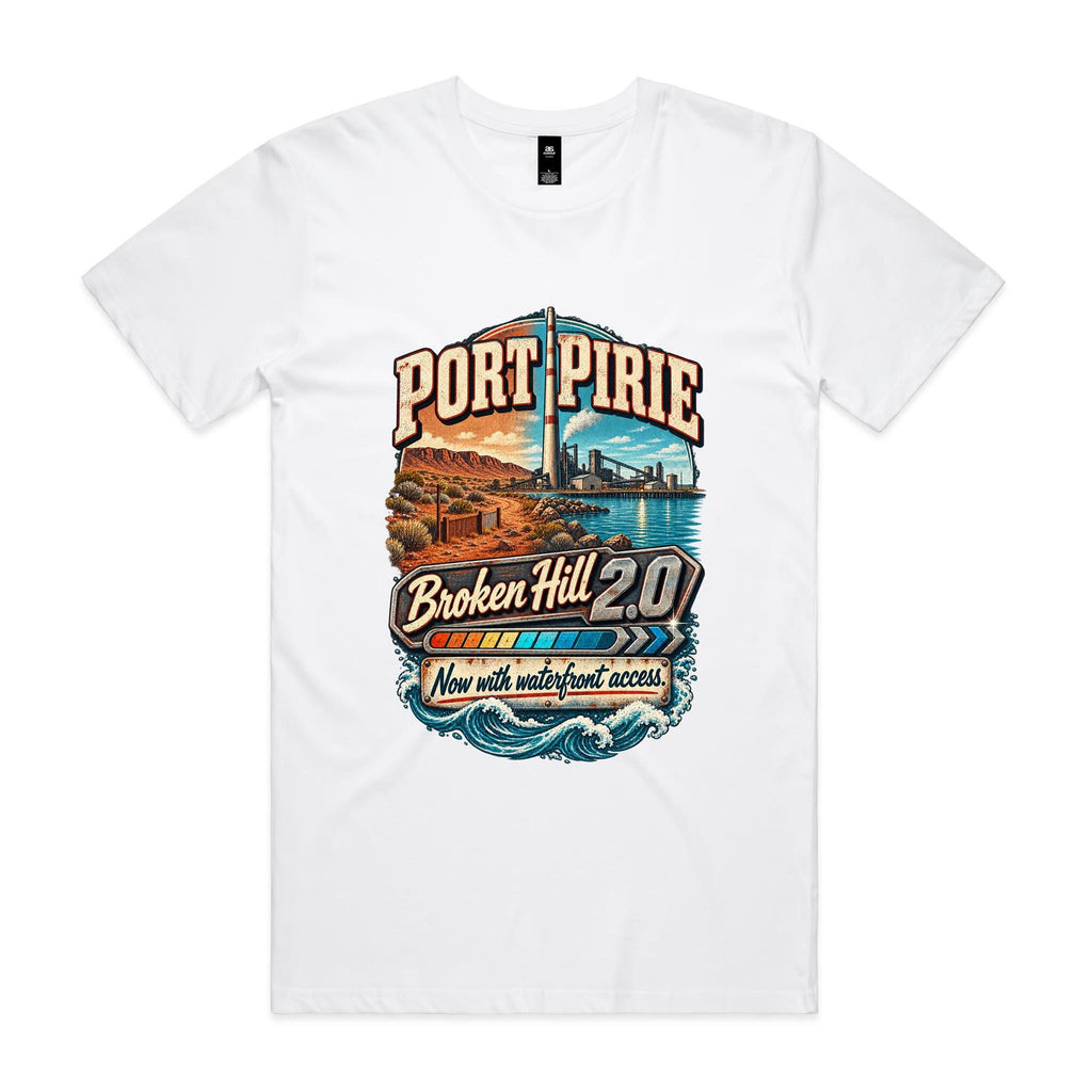 M&R Collective Port Pirie: Broken Hill 2.0 — AS Colour Staple Tee