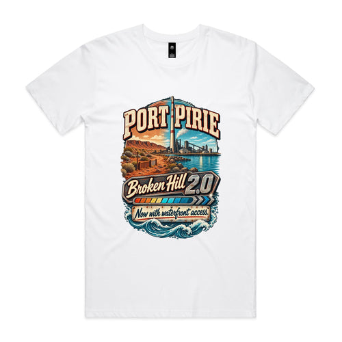 M&R Collective Port Pirie: Broken Hill 2.0 — AS Colour Staple Tee
