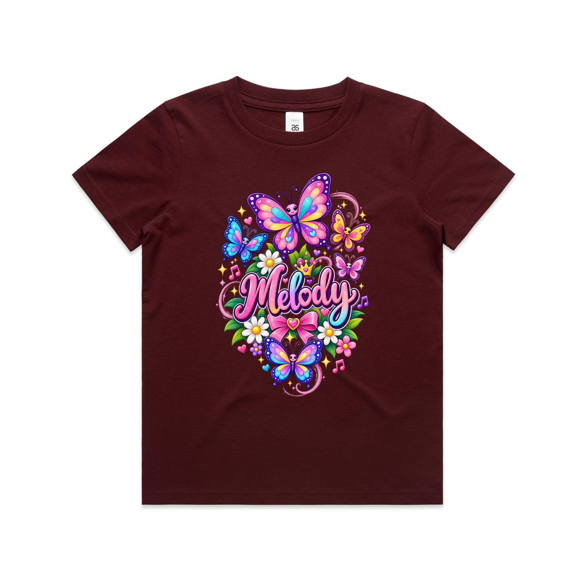 Melody Butterfly Youth Tee