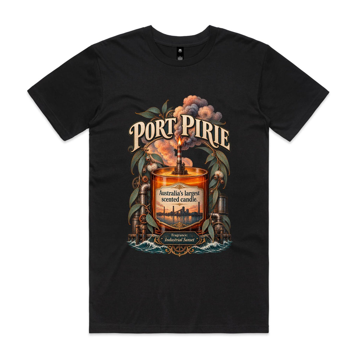 Port Pirie ‘Scented Candle’ Tee — AS Colour Staple
